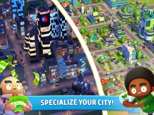 Mobile S2S iOS City Mania: Town Building Game