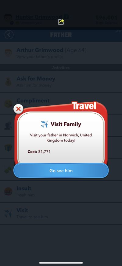 what is a conjugal visit in bitlife