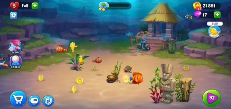 get free fishdom coins and diamonds