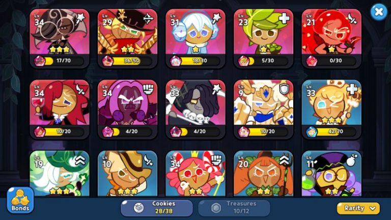 cookie run kingdom character list
