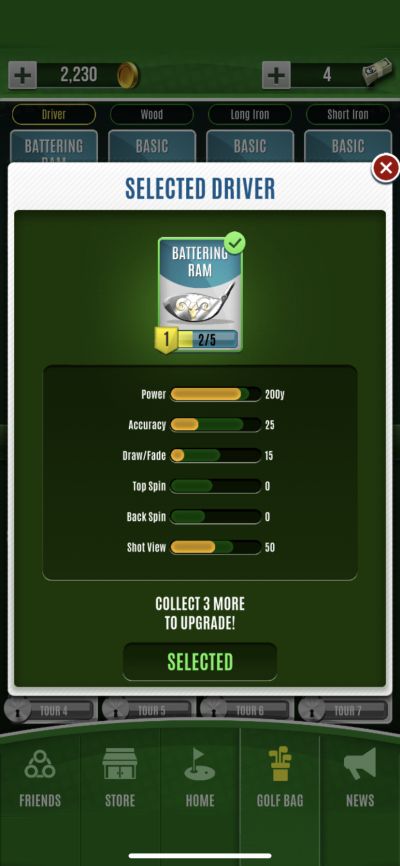 ultimate golf mobile game promo code