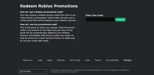 Roblox Promo Codes List (April 2022) - Level Winner