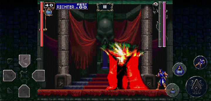 defeating dracula without taking a damage in castlevania symphony of the night
